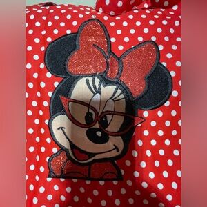 Disney Minnie Mouse Red Polka Dot Apron
